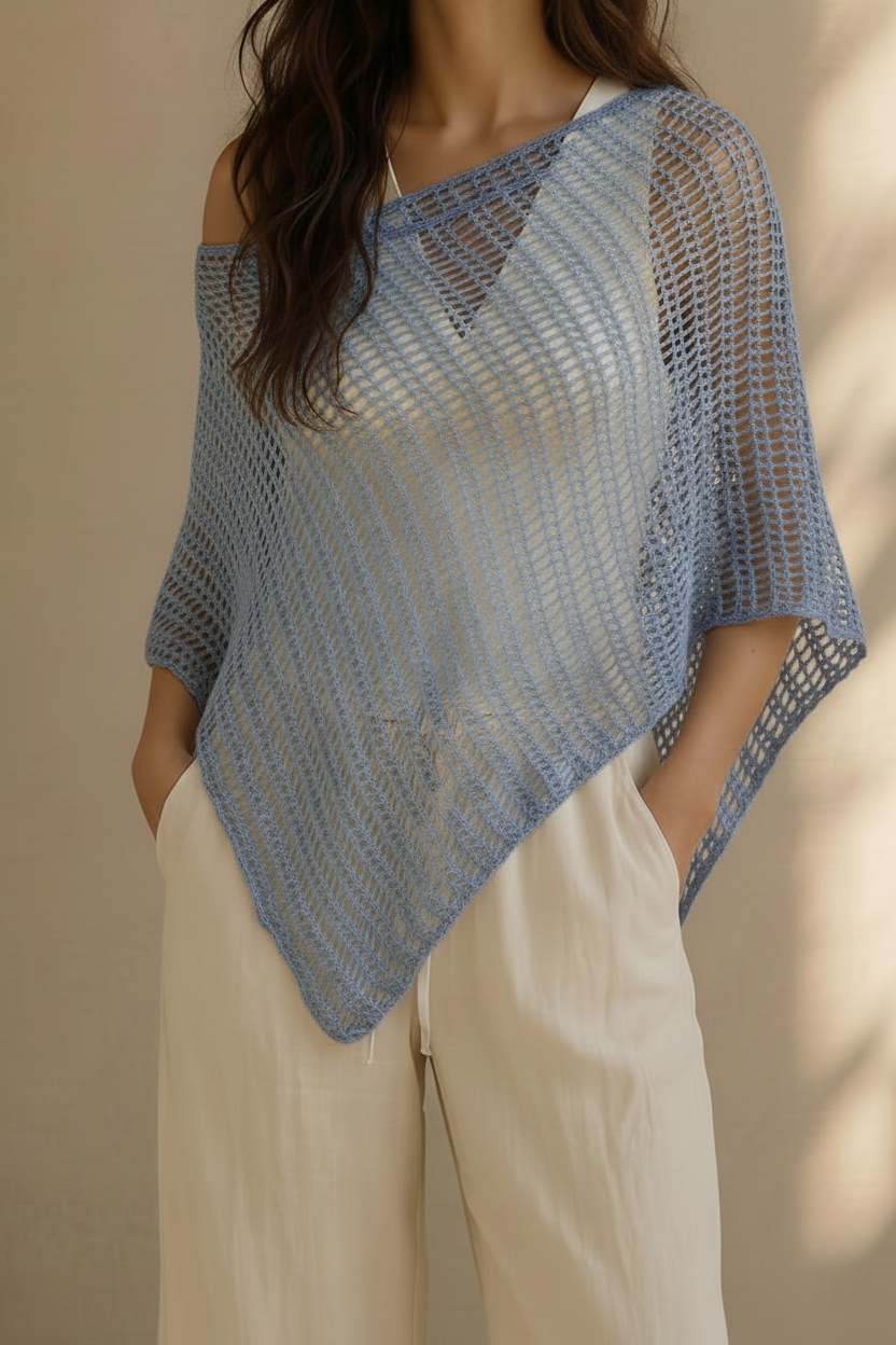 Morning Haze Poncho