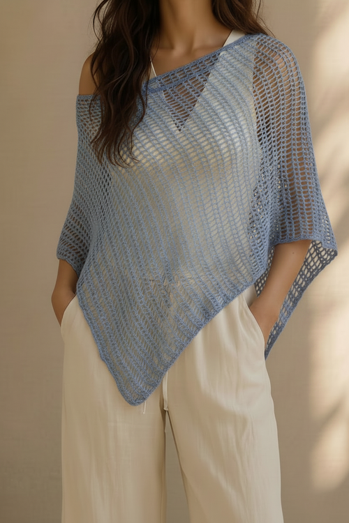 Morning Haze Poncho