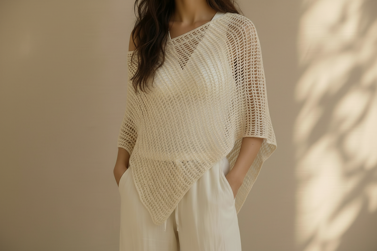 Morning Haze Poncho