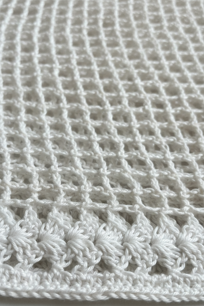 Sea mist shawl