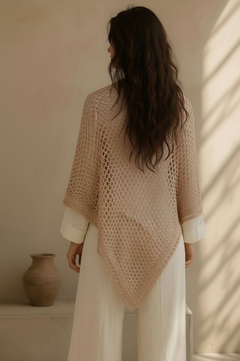 Sea mist shawl
